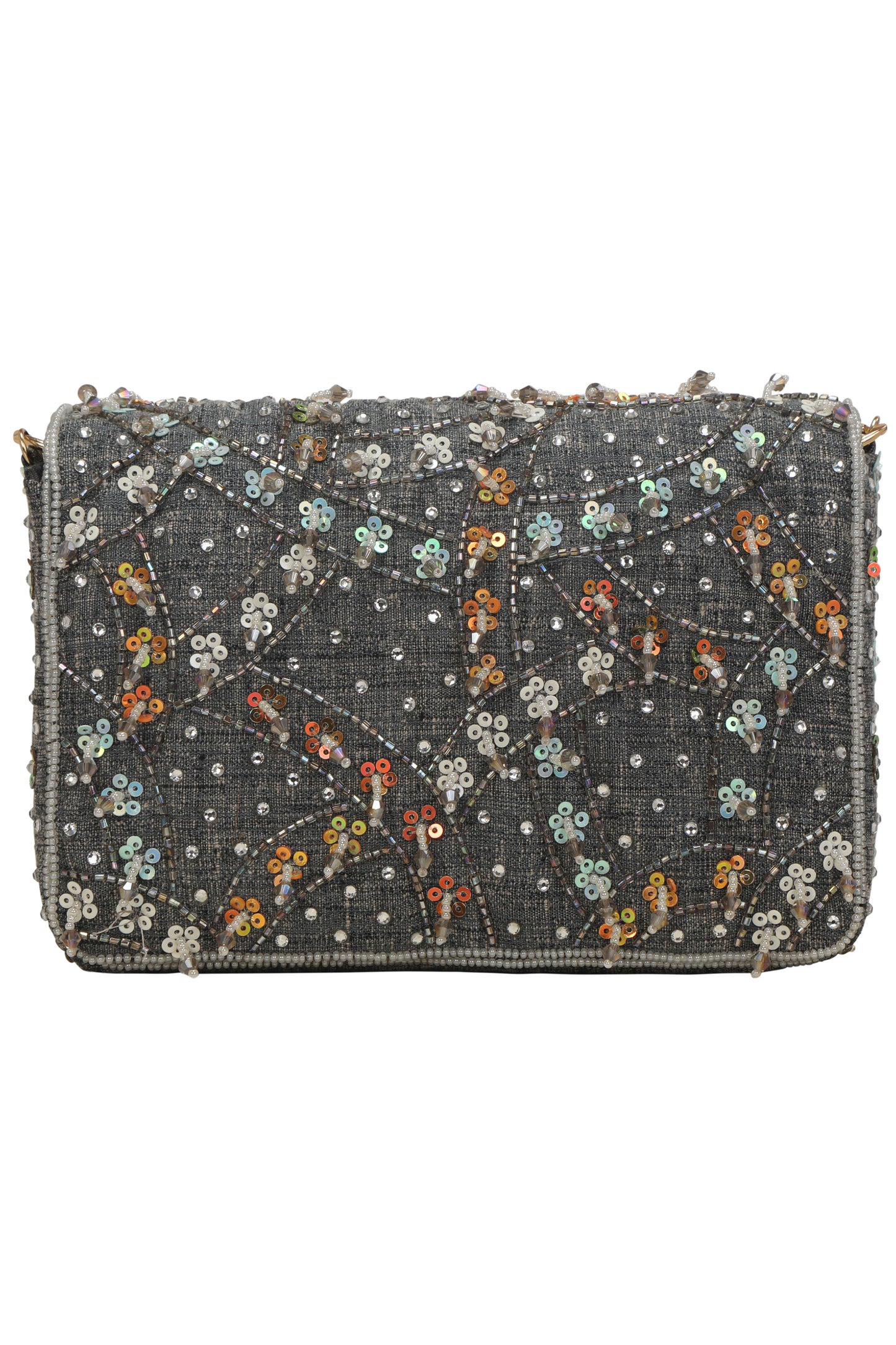 Spruce Multicolour Clutch.