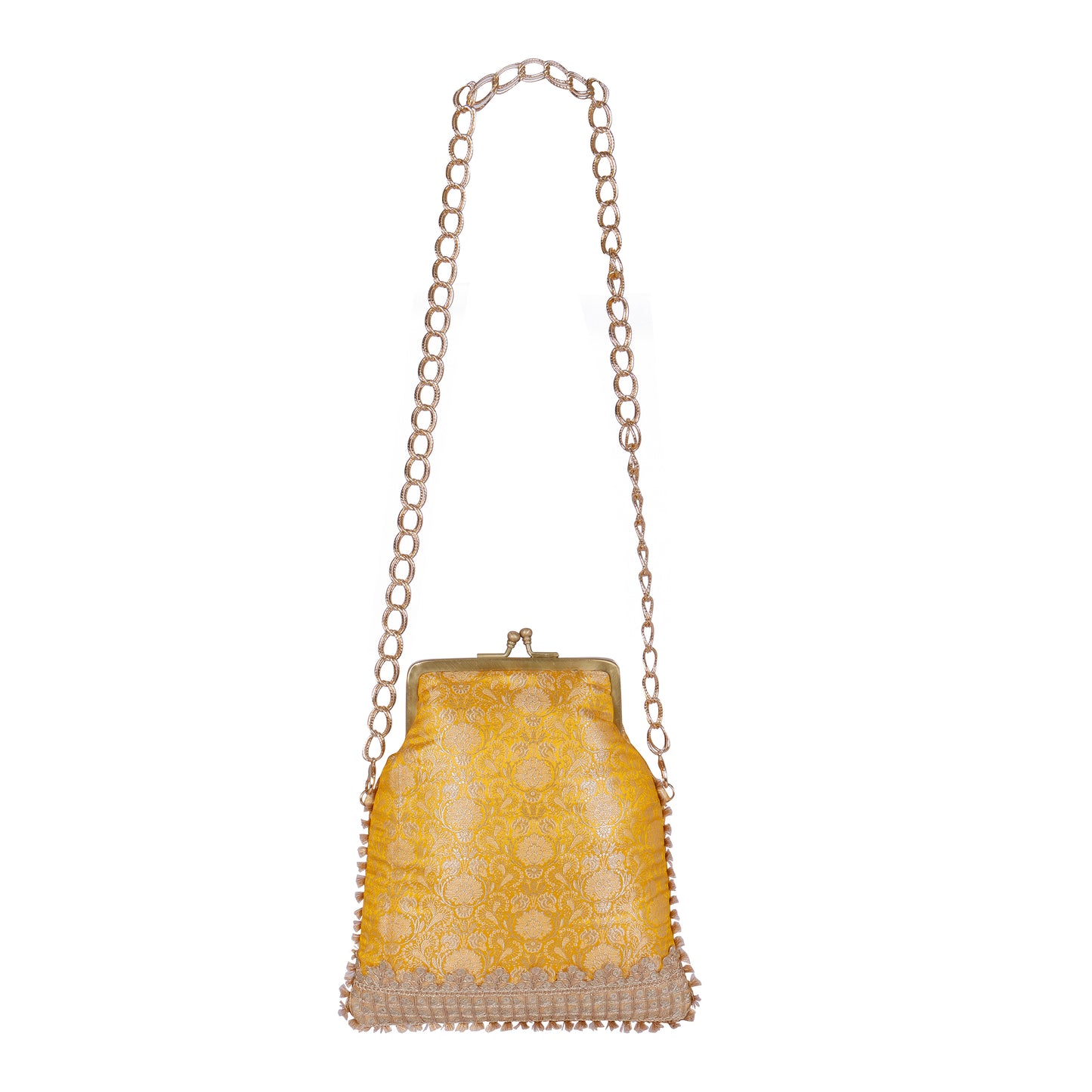 Yellow Vintage Frame Bag
