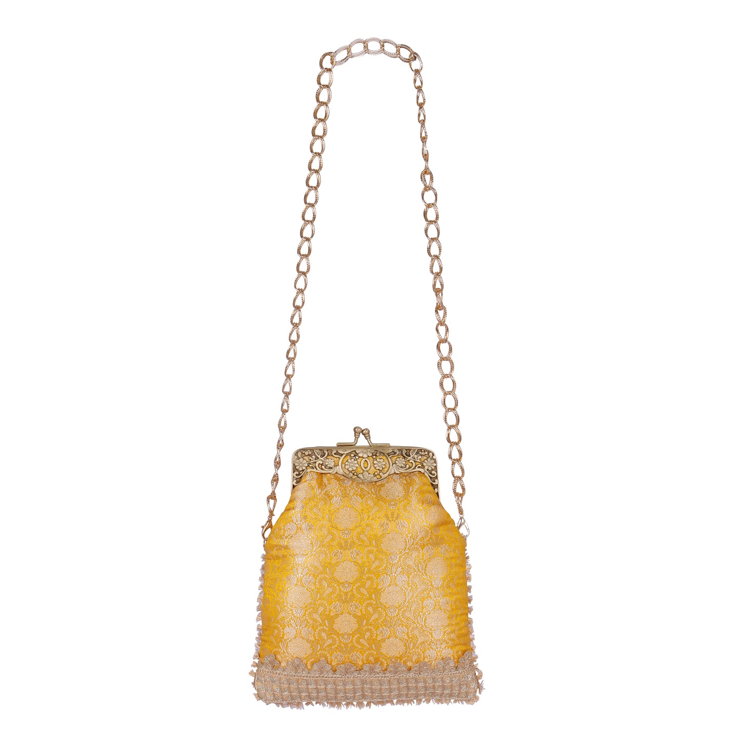 Yellow Vintage Frame Bag