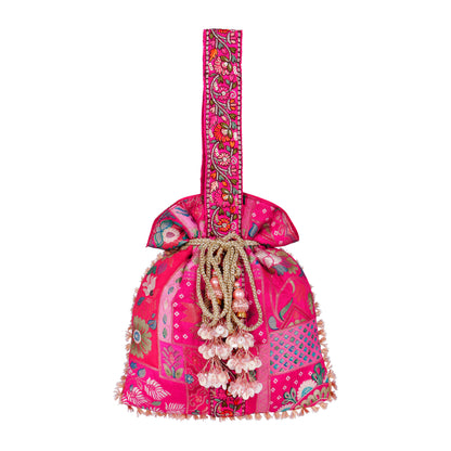 Rani Pink Potli Bag