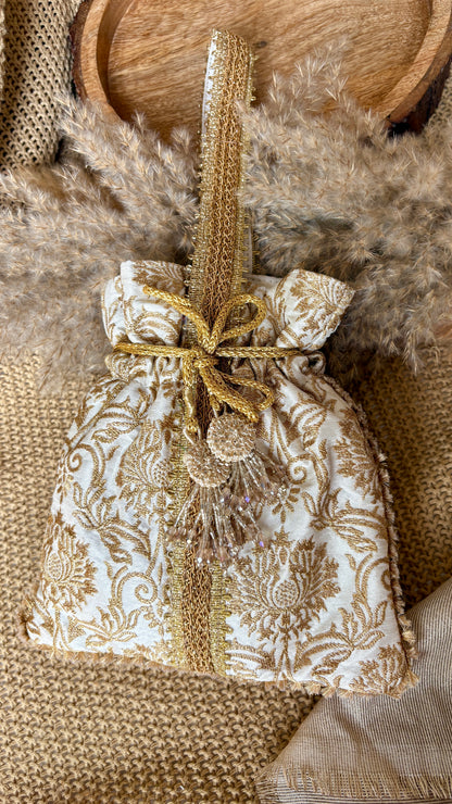 Gold Dust Potli Bag