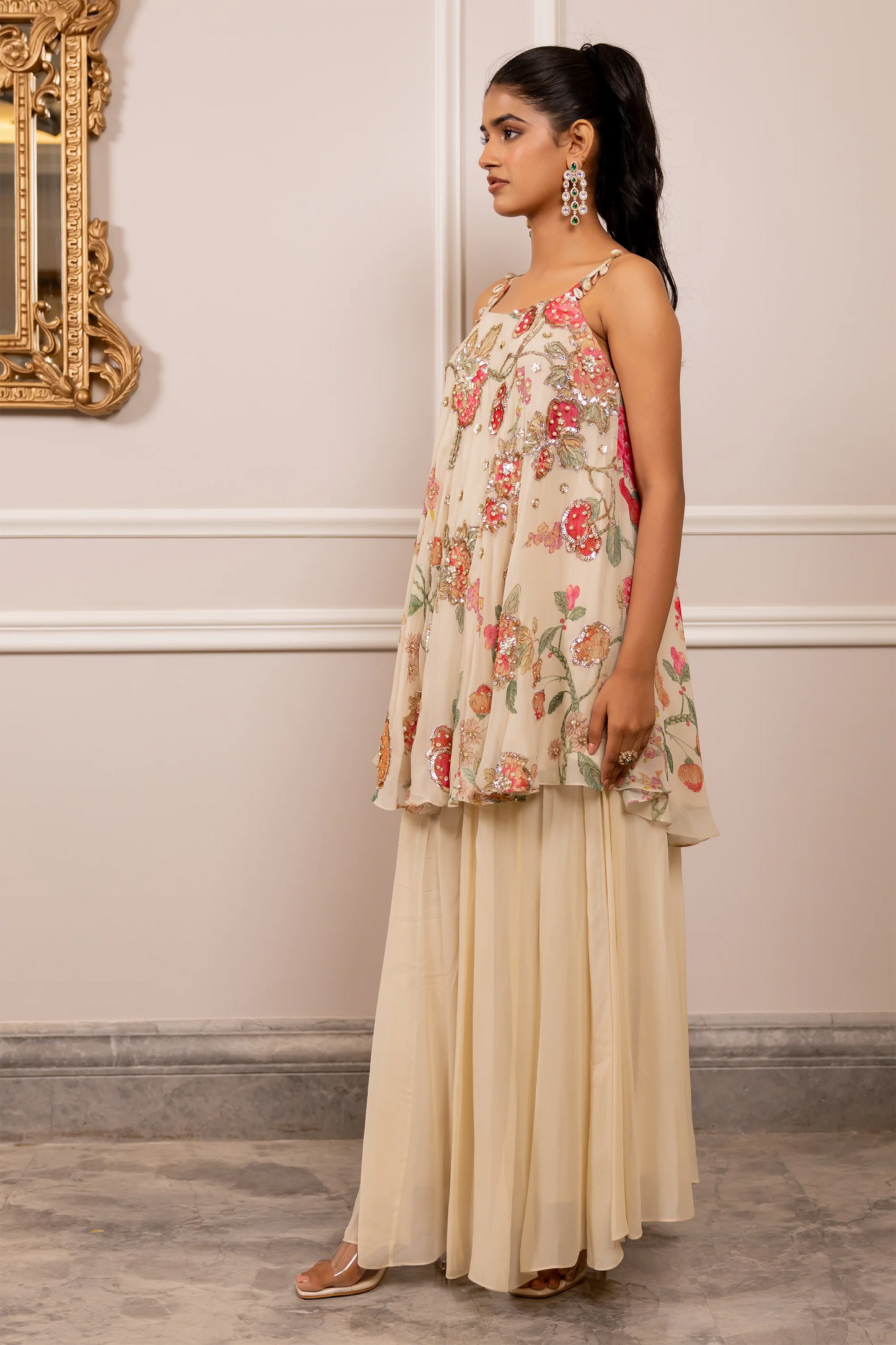 HEIDI PALAZZO SET – MULTICOLOURED