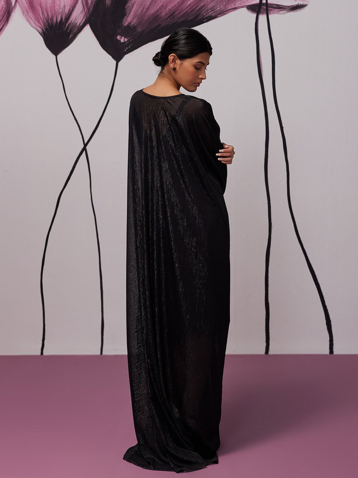 Midnight Black Kaftan