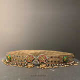 Women's Star shaped Motif Meenakari Belt 