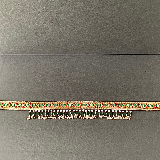 Women's Geometric Meenakari WaistBelt