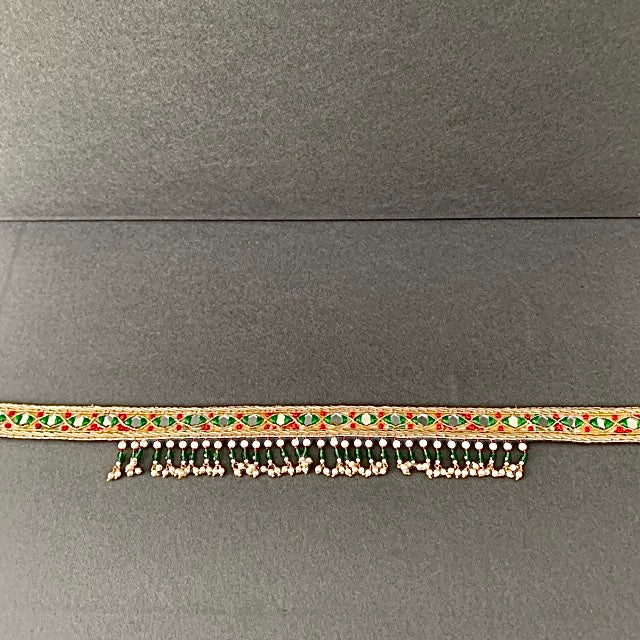 Women's Geometric Meenakari WaistBelt
