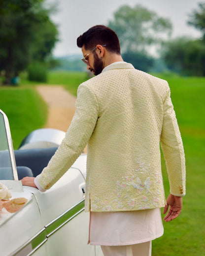 Whispers of the Lake Bandhgala Jacket Set