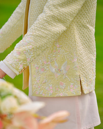 Whispers of the Lake Bandhgala Jacket Set