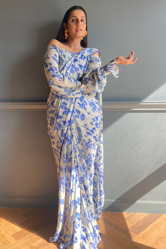 Gopalika Virmani in the ARENA SAREE SET