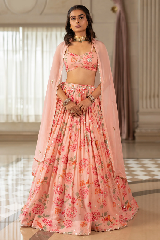 CHAYA LEHENGA SET