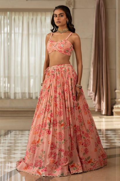 CHAYA LEHENGA SET