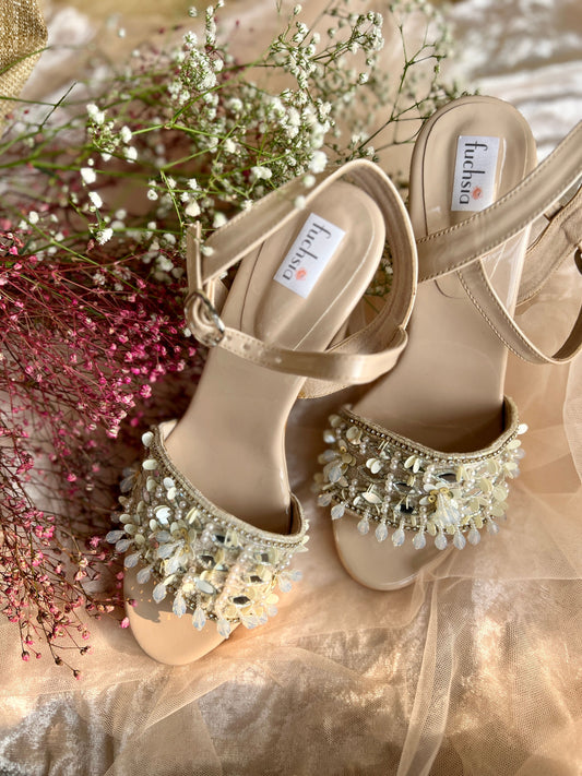 MIRROR BLOCK HEEL