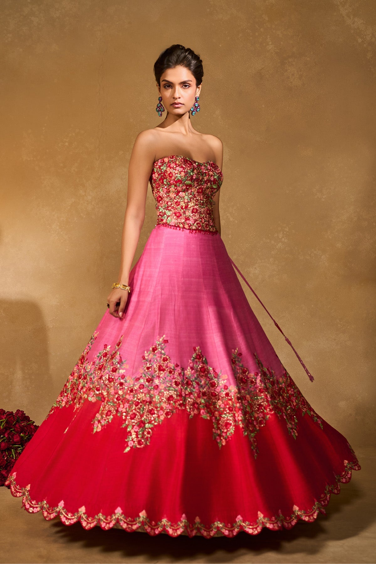 TANYA OMBRE LEHENGA