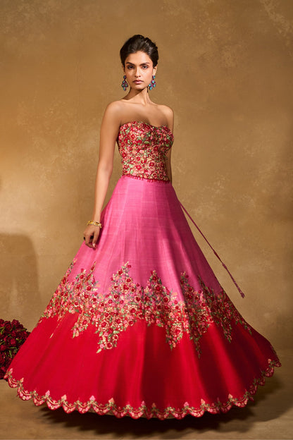 TANYA OMBRE LEHENGA