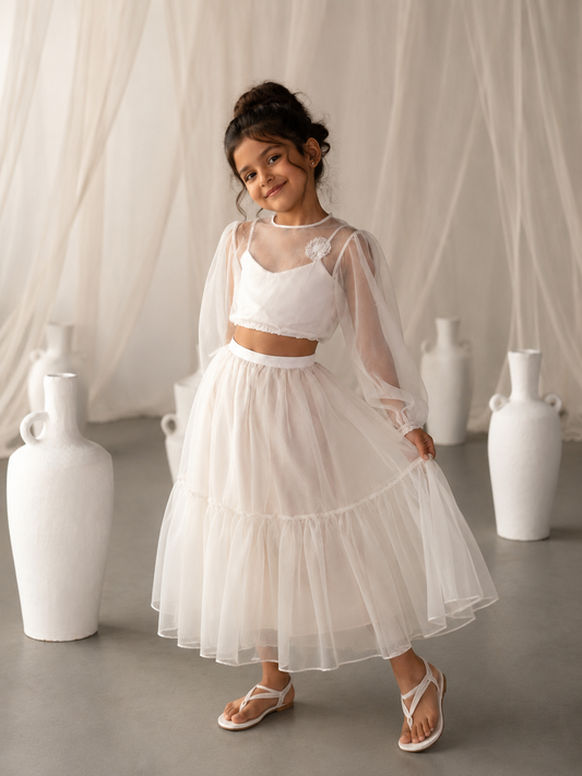 Trance Off-White Top