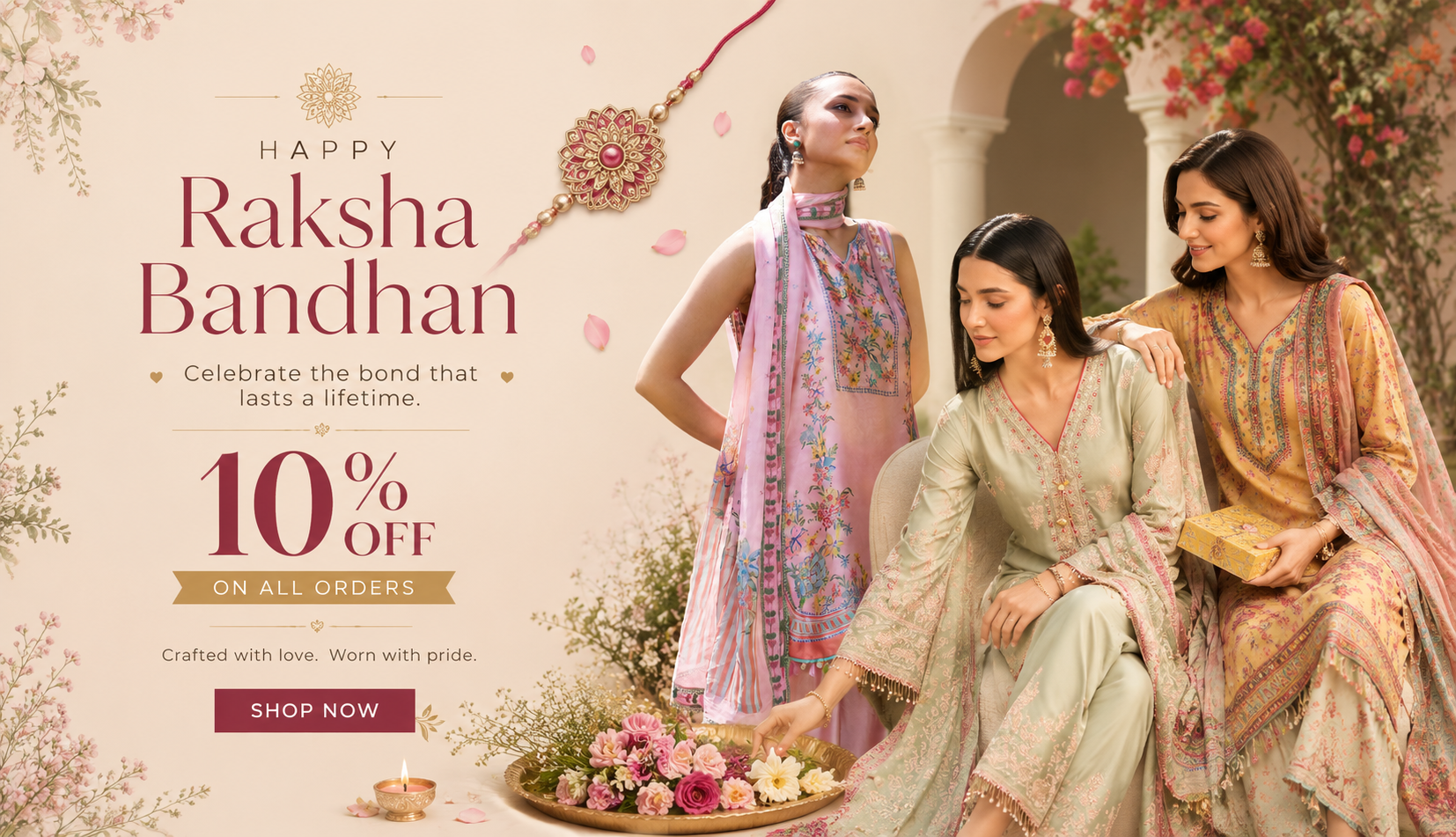 Homepage banner