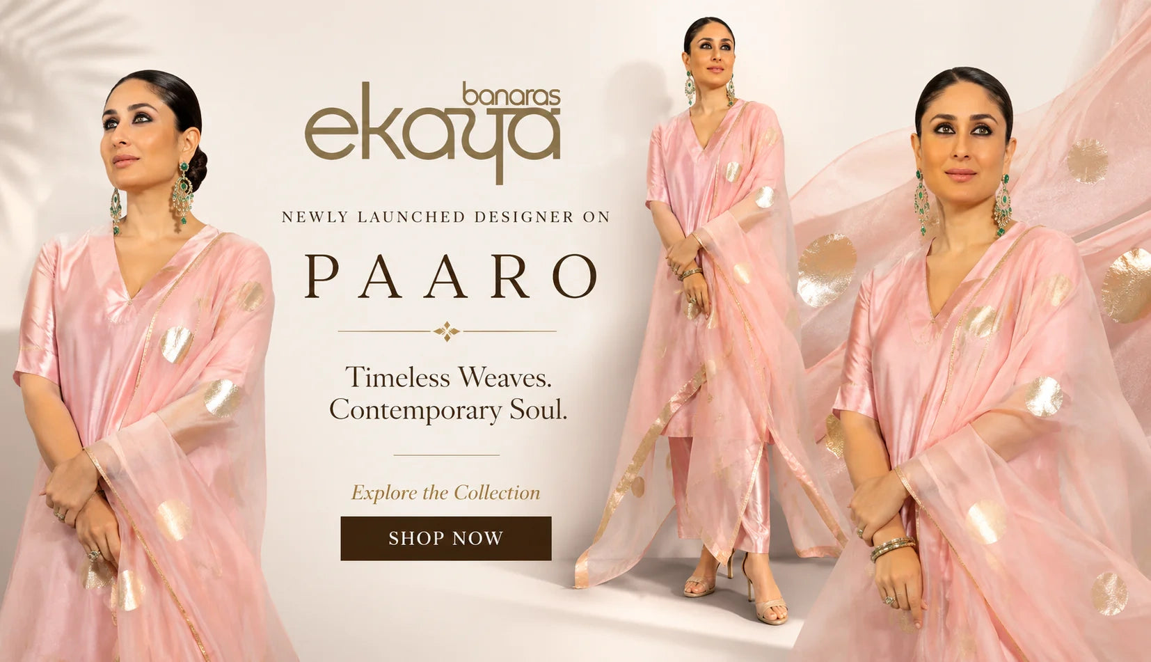 Homepage banner