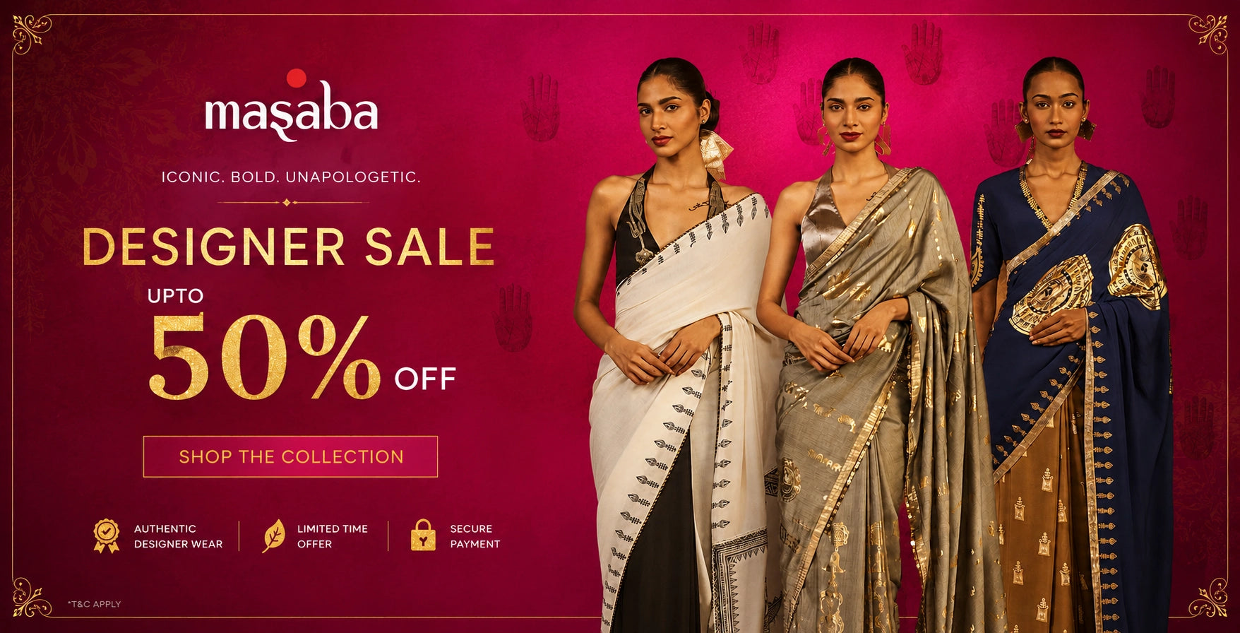 Homepage banner
