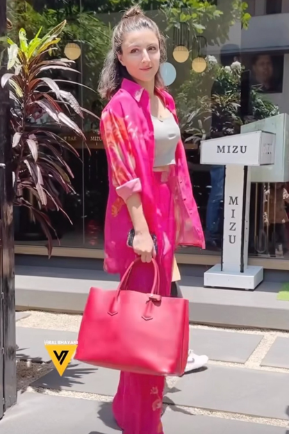 Soha Ali Khan in the ANARA CO-ORD SET