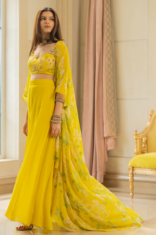 ALISSA JACKET SET – YELLOW