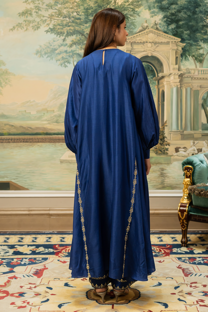 ZAYRA KURTA SET – BLUE