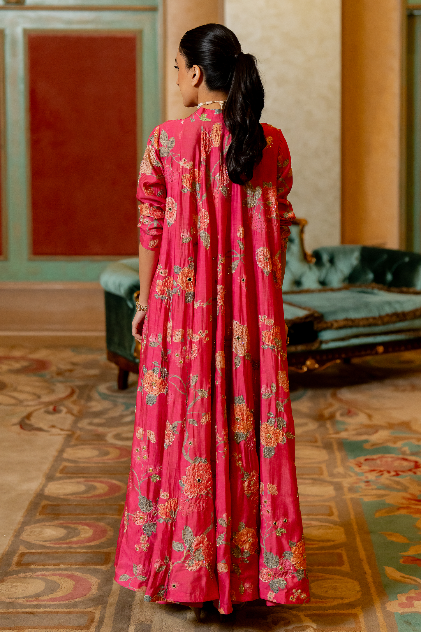 HALIMA JACKET SET – PINK