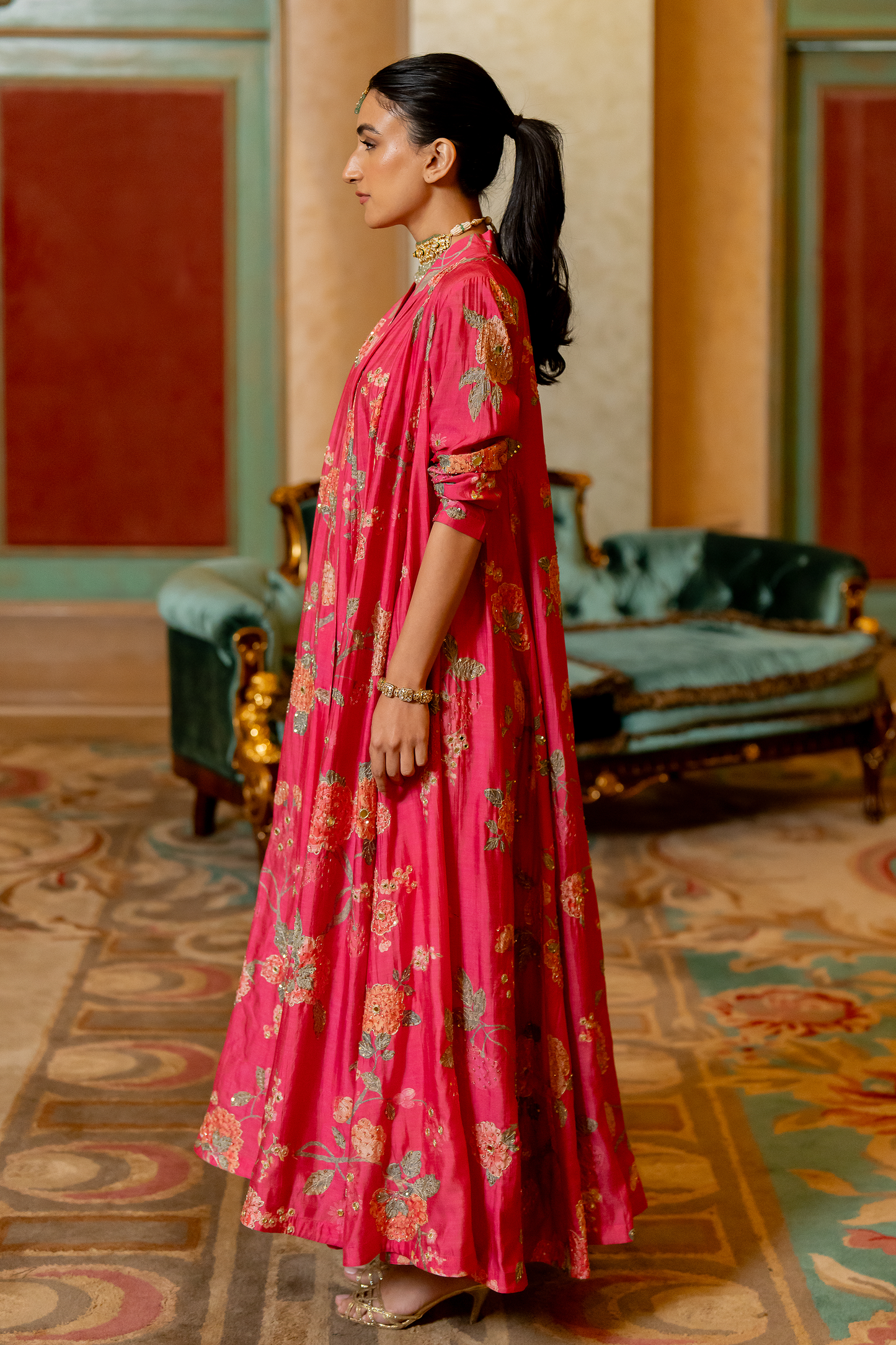 HALIMA JACKET SET – PINK