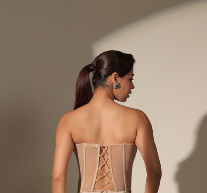 SYLVIE PRE DRAPED CORSET SAREE
