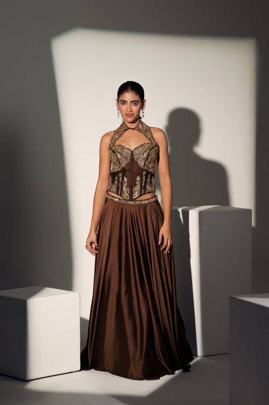 HERMIONE CORSET SKIRT SET