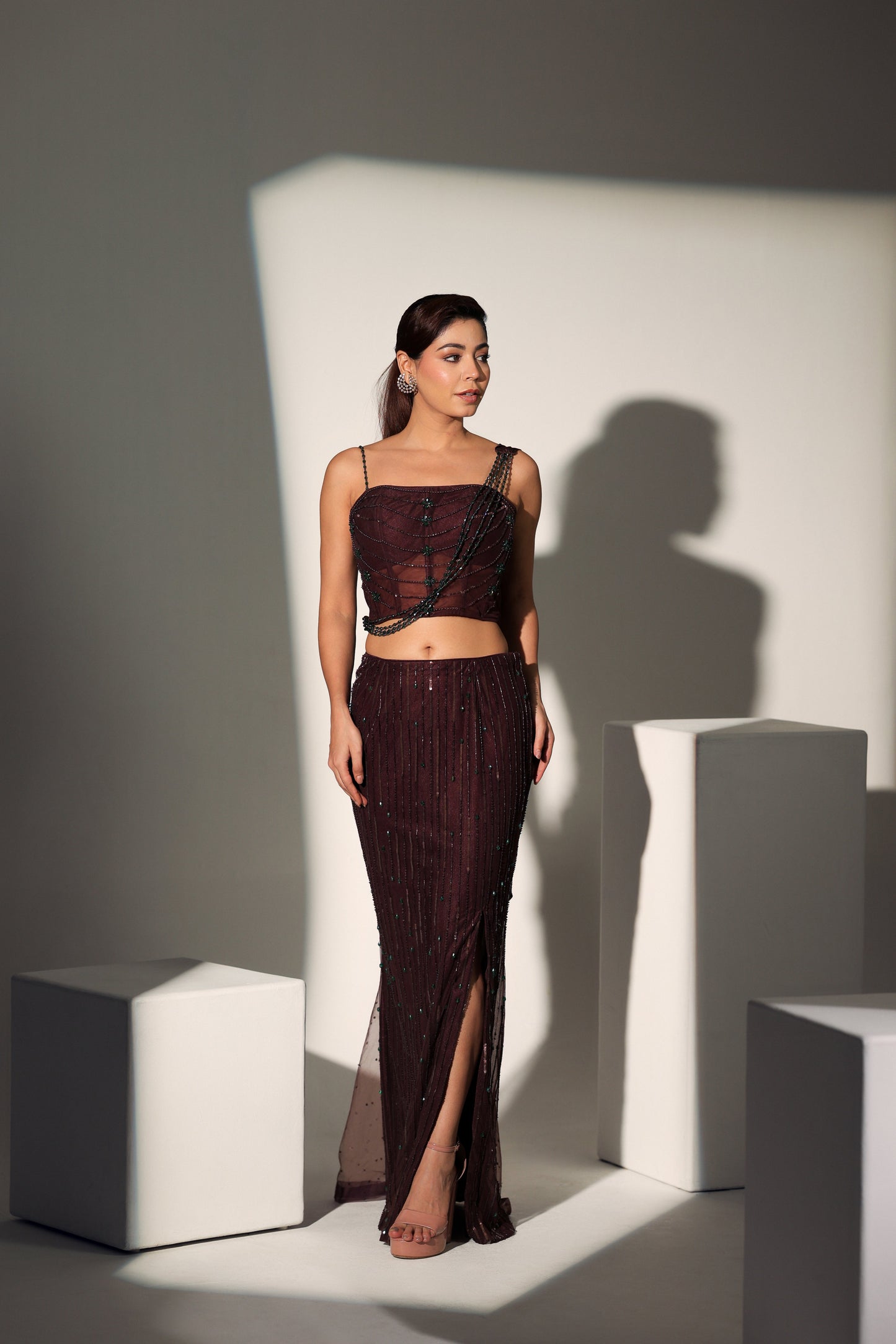 NATALIE CORSET SKIRT SET