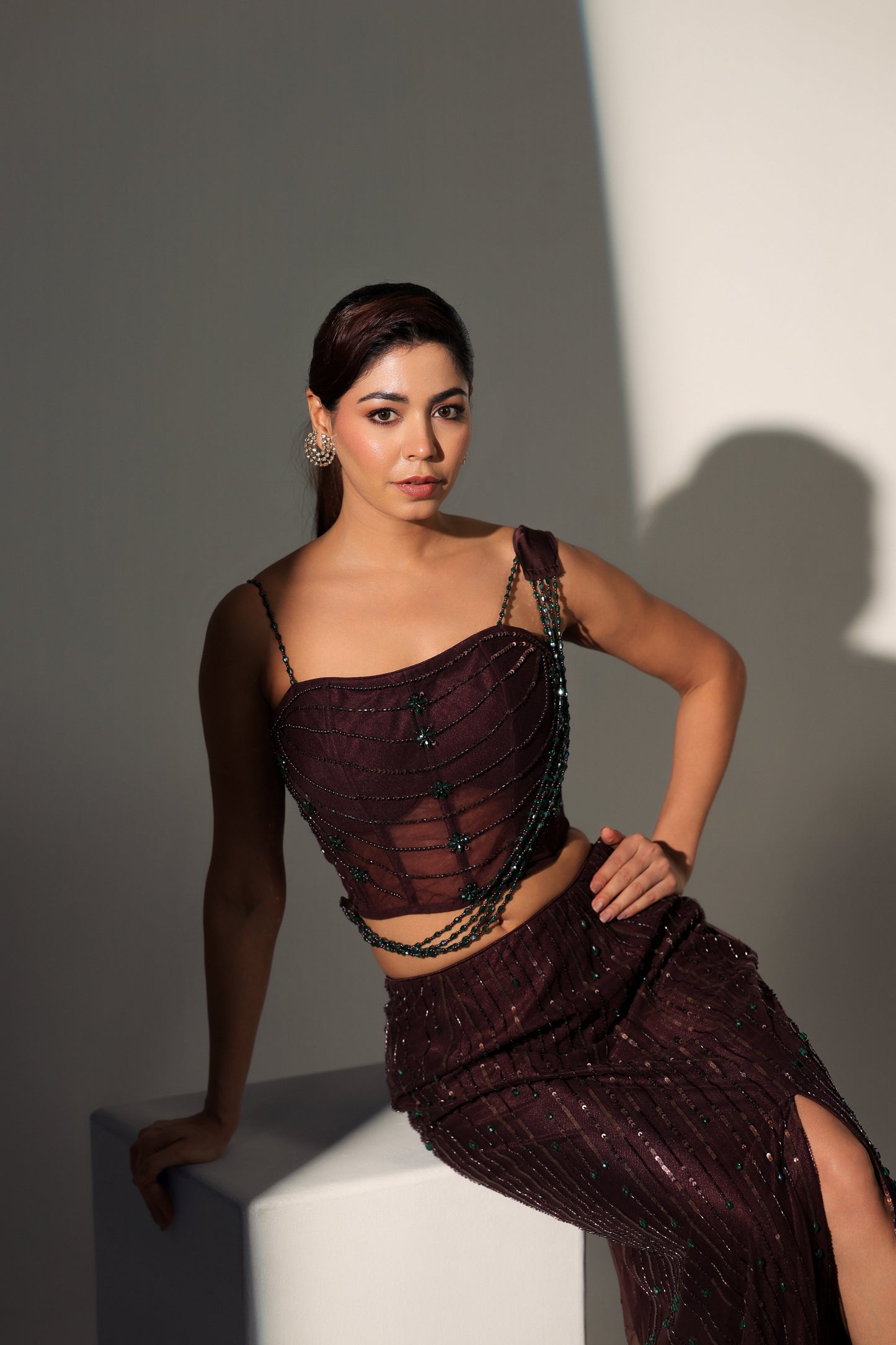 NATALIE CORSET SKIRT SET