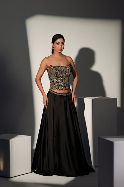 ALIZEH CORSET SKIRT SET