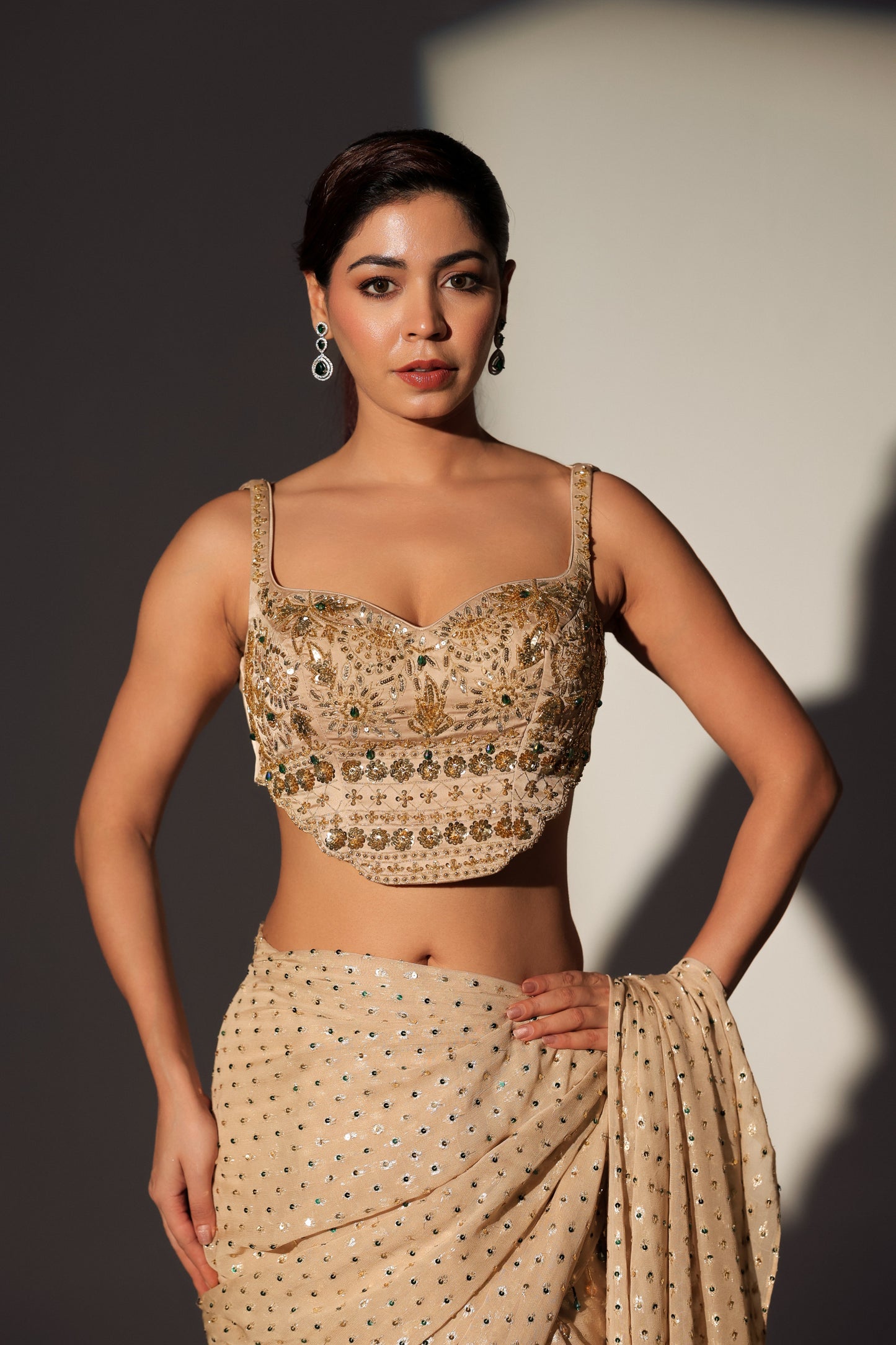CHANDNI GEORGETTE SAREE