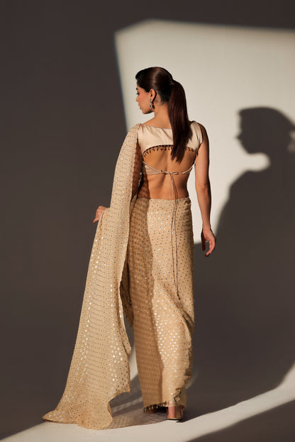 CHANDNI GEORGETTE SAREE