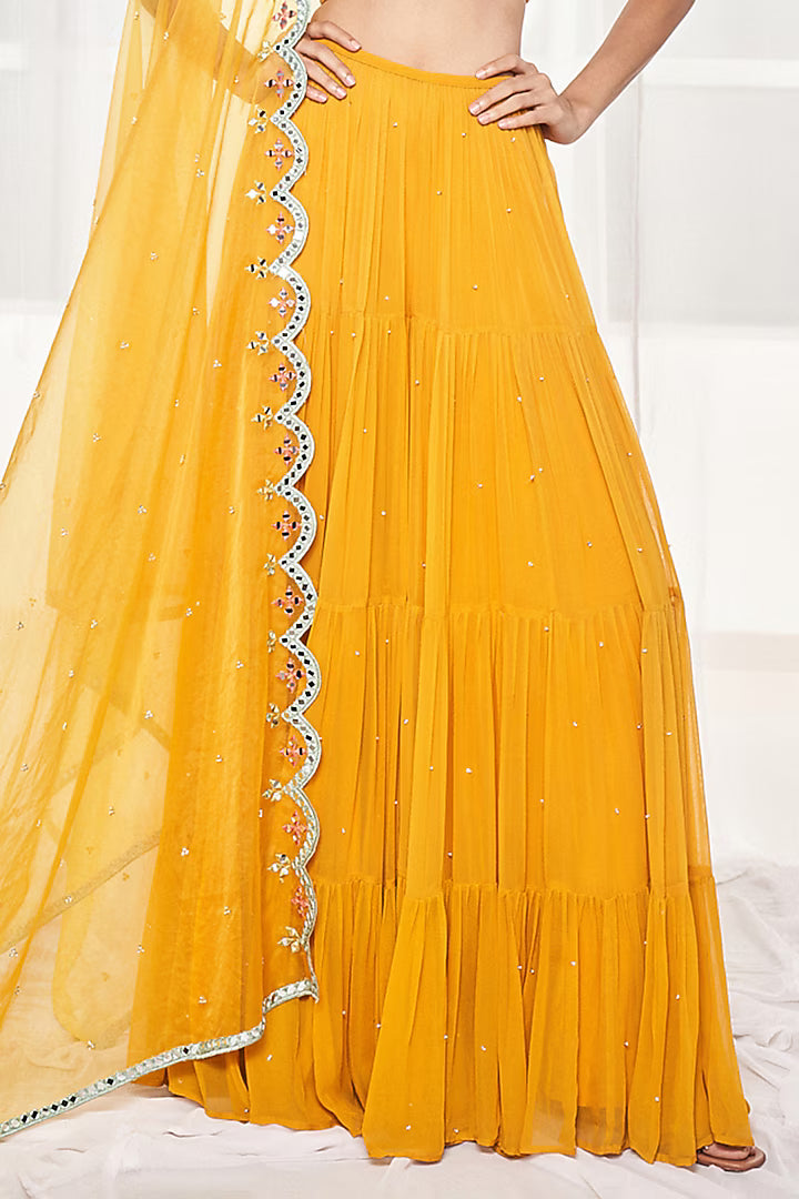 Musturd Sharara Set