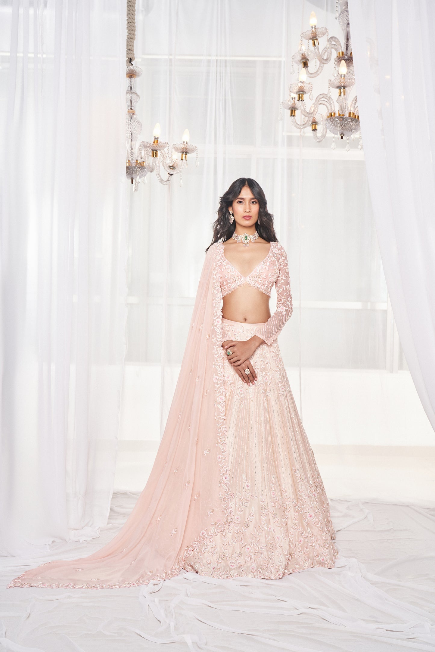 Light Pink Bridal Set