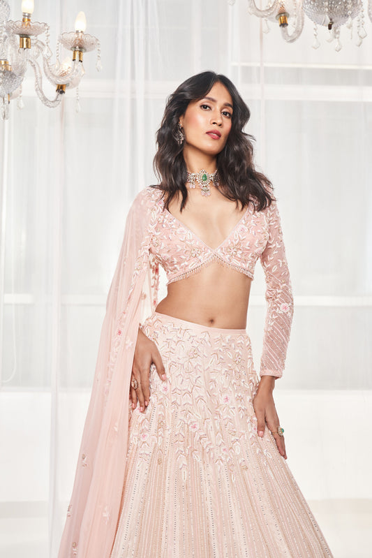 Light Pink Bridal Set