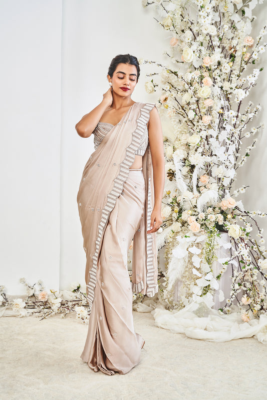 Pearl Saree