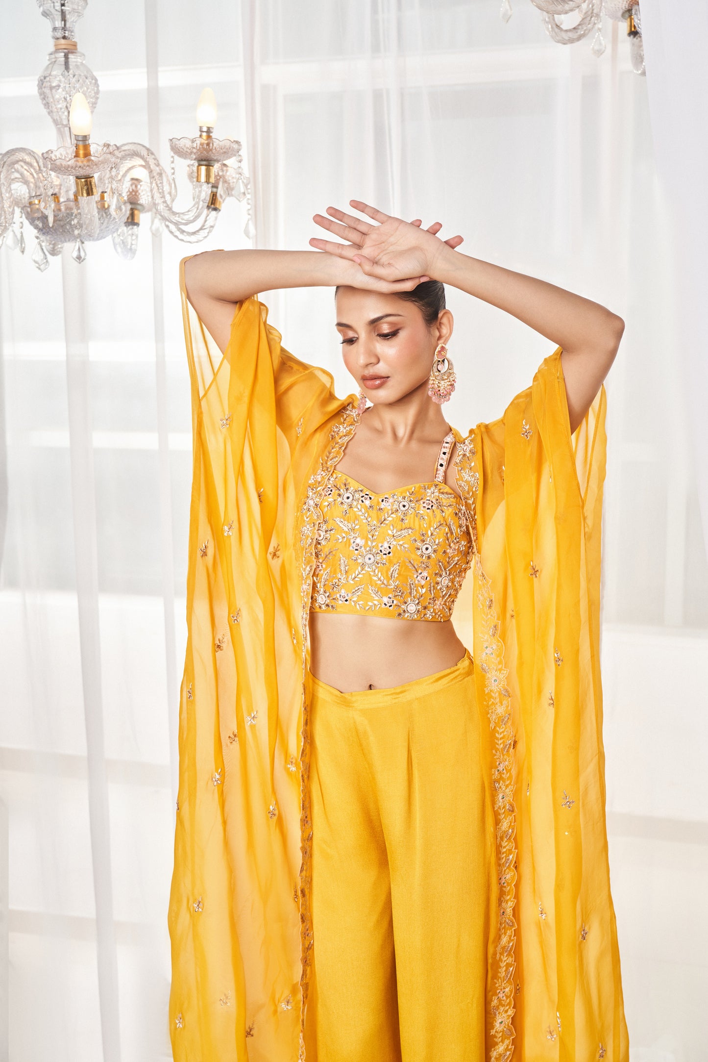 Musturd Pant Set