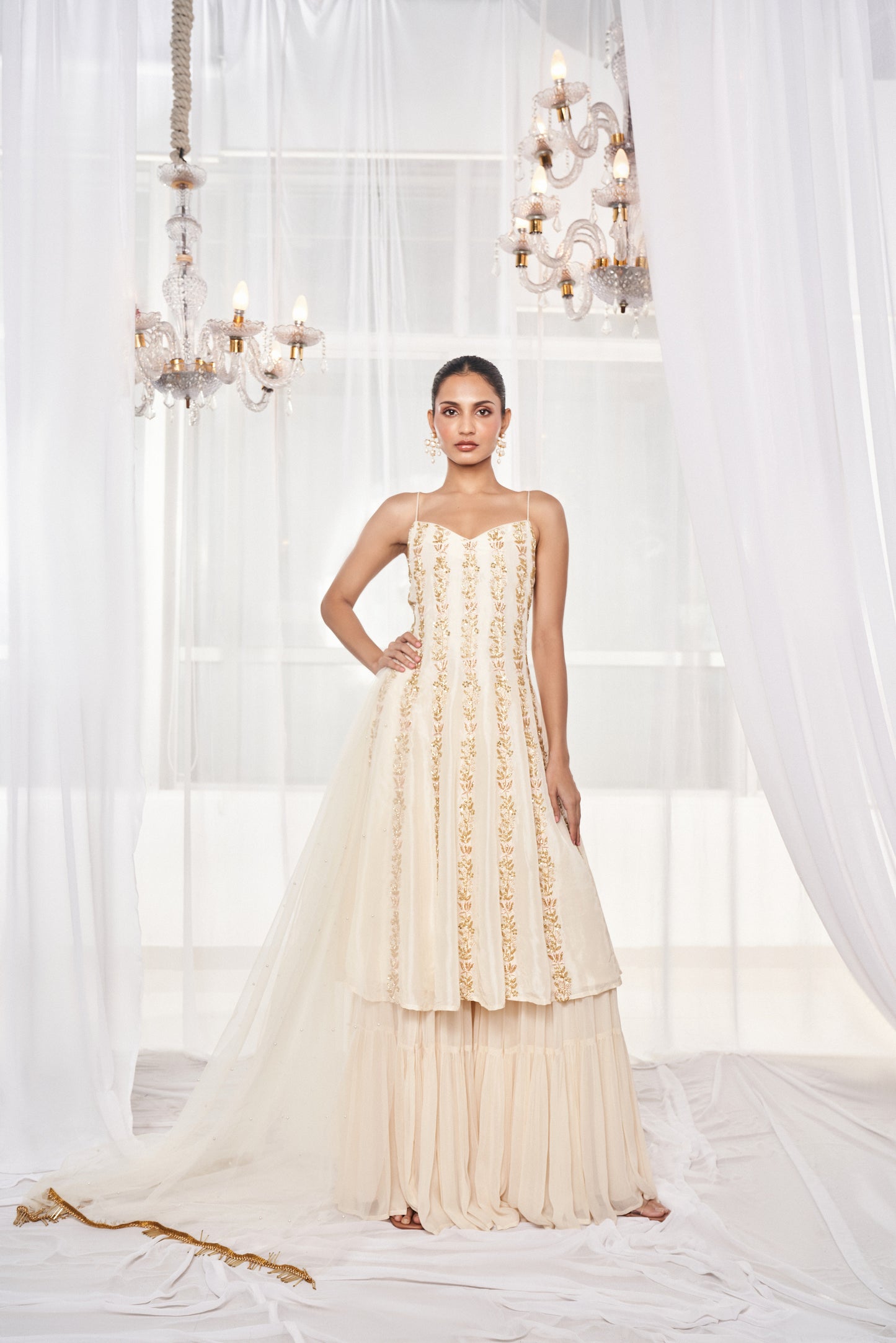 Ivory Kalidar Set
