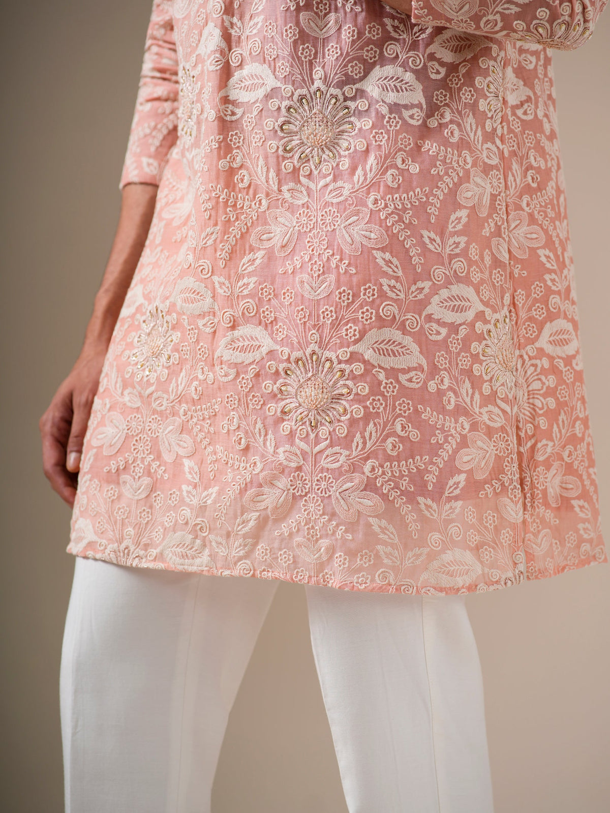 Floral Blush Kurta Set