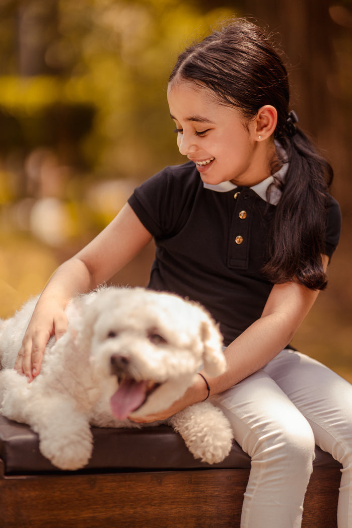 Black Pony T-Shirt for Girls - The Pony & Peony Co.