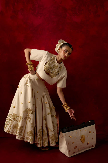 ‘Safari Stride’ Skirt Set