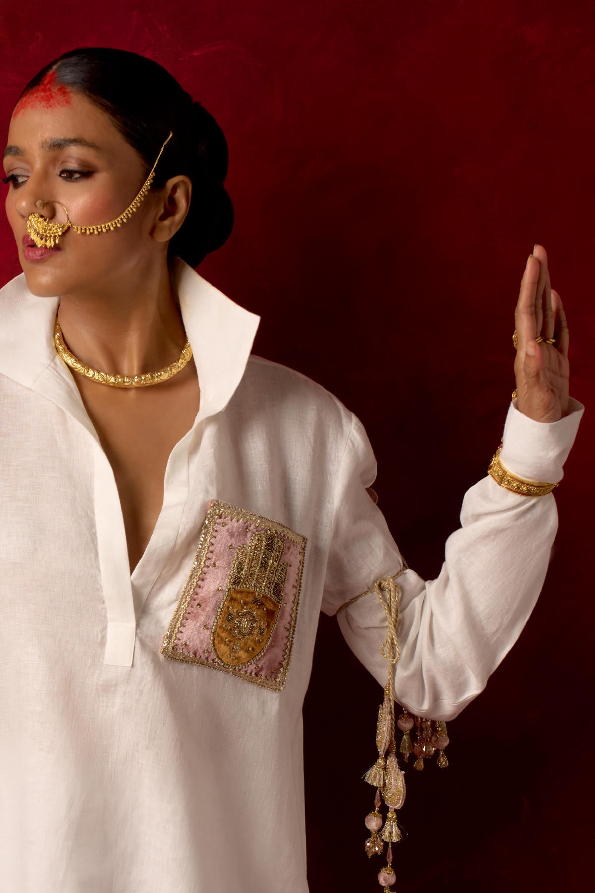 ‘Lounging Loud’ Kurta Set