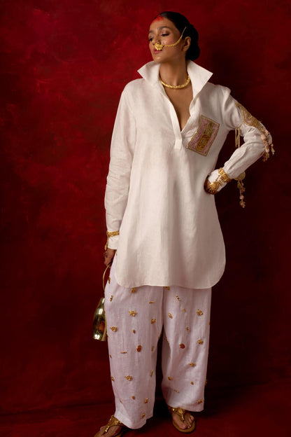 ‘Lounging Loud’ Kurta Set