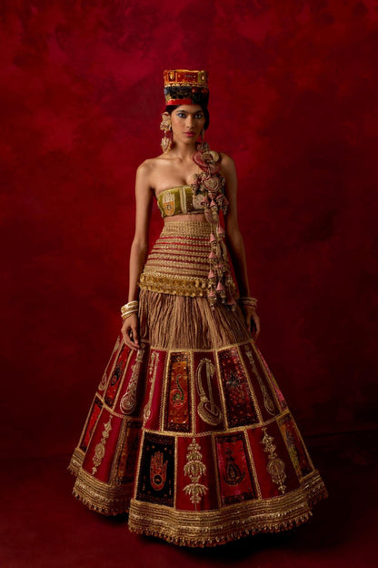 Dastane Belle' Lehenga