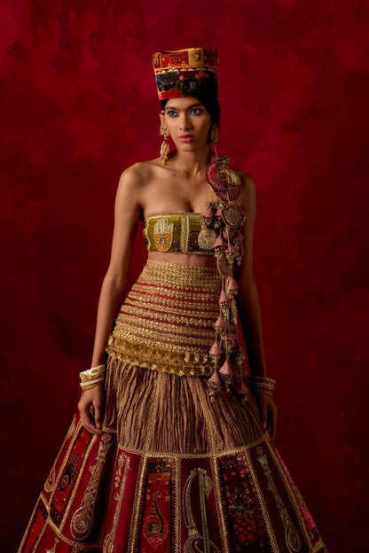 Dastane Belle' Lehenga