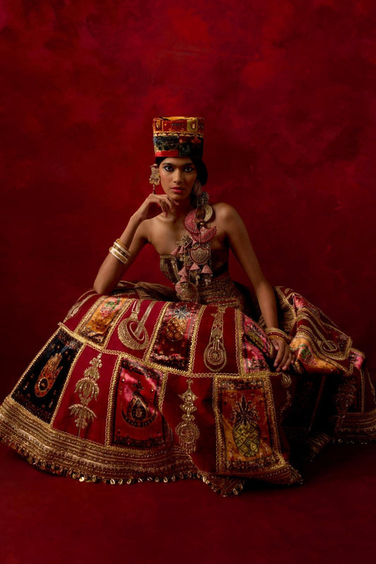 Dastane Belle' Lehenga