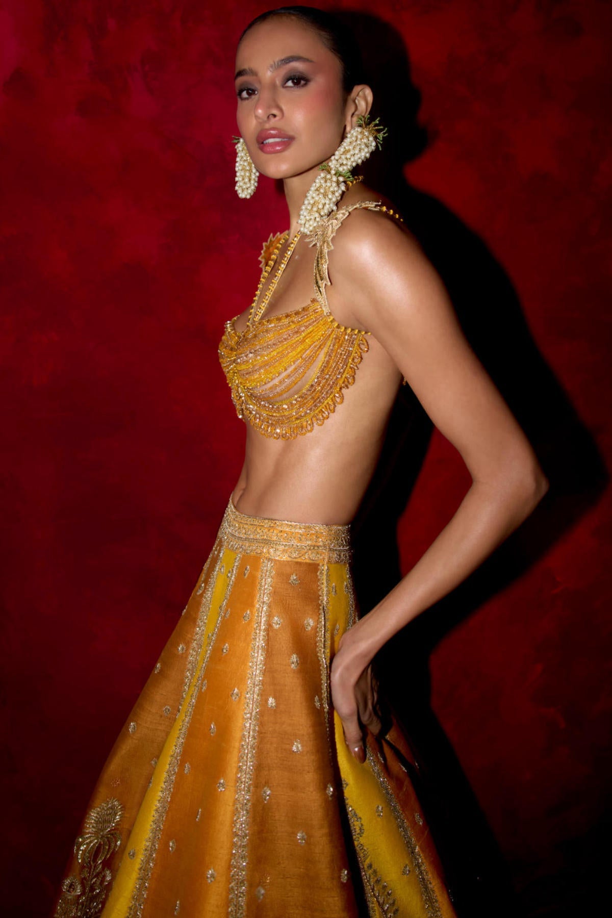 ‘Besan Barfi’ Lehenga
