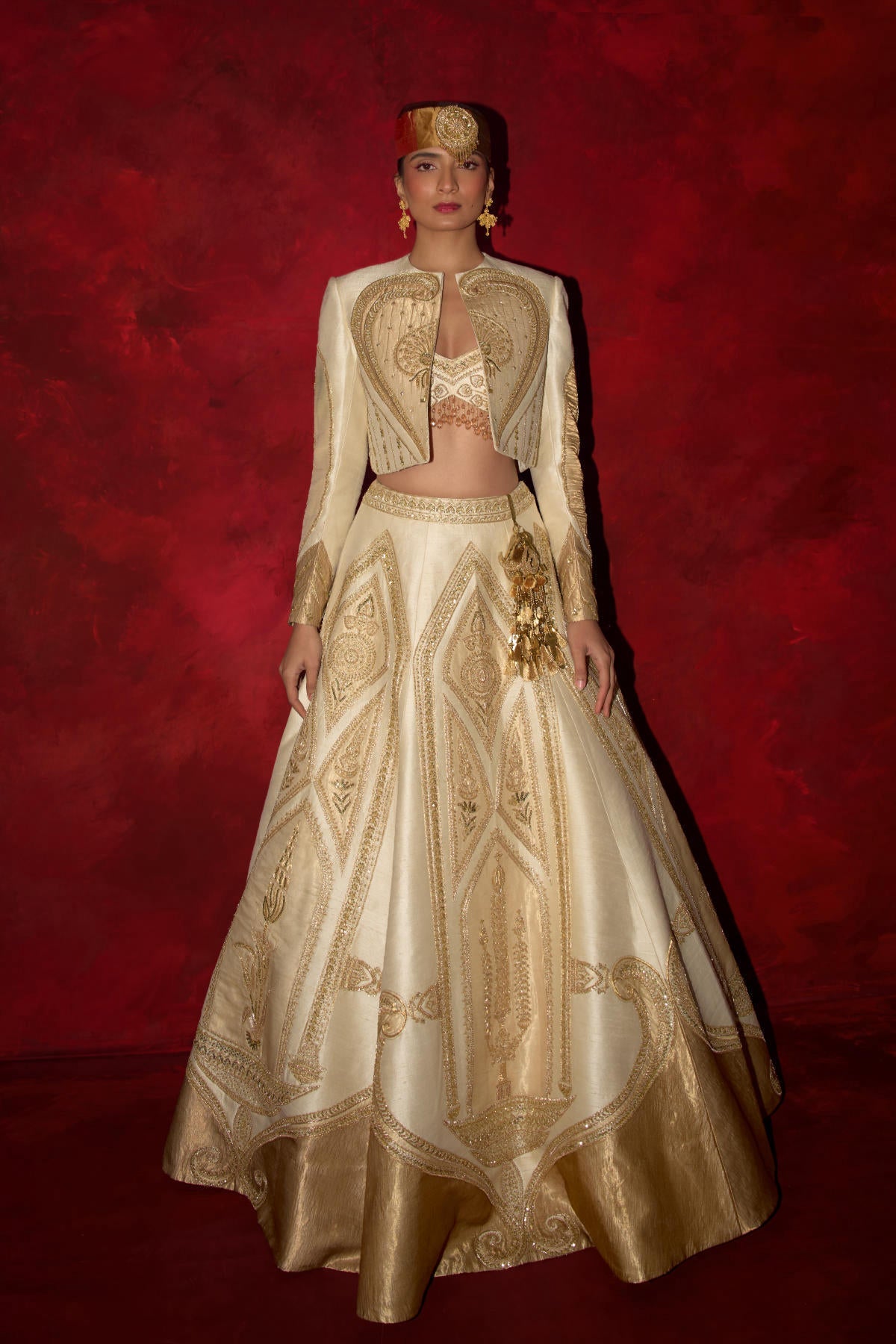 ‘Sona Shankh’ Lehenga